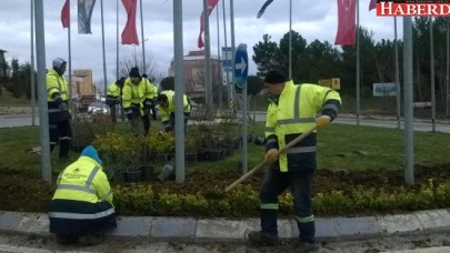 Park Bahçeler Müdürlüğünden Yoğun Mesai
