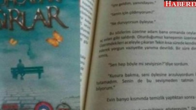 İşte uygunsuz içerik gerekçesiyle toplatılan kitap
