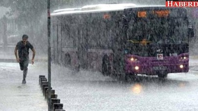 İstanbula Fırtına ve Kuvvetli Sağanak Geliyor