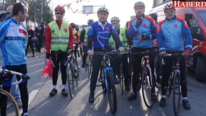 Yüzlerce bisikletli Çanakkale ruhuyla 330 kilometre pedal çevirecek