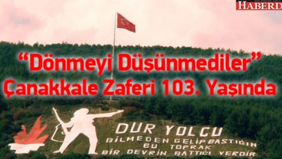 18 Mart Çanakkale Zaferinin yıl dönümünde şehitlerimiz törenlerle anılıyor