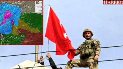 Afrinde Harita 24 Saatte Değişti! Kuşatma Altındaki Tüm Bölgeler Temizlendi