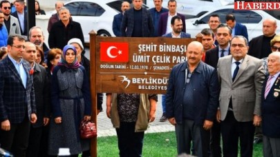 Şehit binbaşının adı Beylikdüzünde ölümsüzleşti