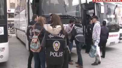 Esenyurtta 96 Kaçak Göçmen Gözaltına Alındı