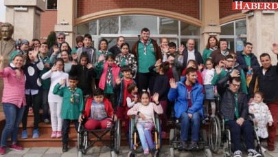 Engelli çocuklar “Rafadan Tayfa” da buluştu