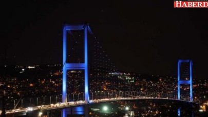 İstanbul maviye büründü; işte nedeni