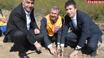 “Atıklar Orman Olsun” kampanyası ile Çatalca’da 5 bin fidan toprakla buluştu