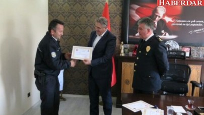 Başkan Kara İlçe Emniyet Müdürü Çelik’i ziyaret etti