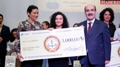 GENÇ KALEMLER ÖDÜLLENDİRİLDİ