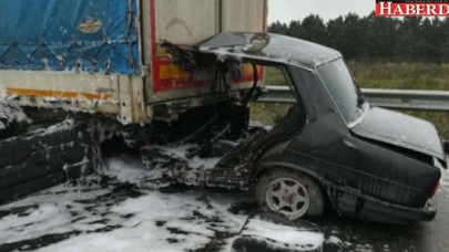 Sultangazide mucize! Bu kazadan sağ çıktı