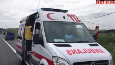 Silivride Otomobil Dereye Düştü: 2 Yaralı