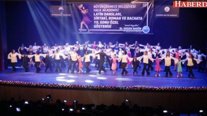 Büyükçekmeceli dansçılar nefesleri kesti