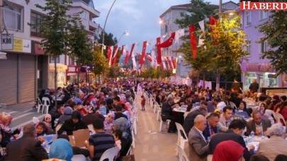 Binlerce Tepecikli iftar sofrasında buluştu