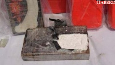 Helal et kutusunda kilolarca eroin ele geçirildi