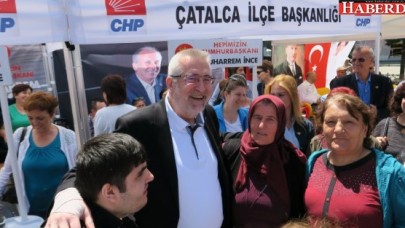 Başkan Cem Kara seçim stantlarını ziyaret etti