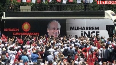 Muharrem İnce mitinginde tek tek herkesi aşağı indirdi