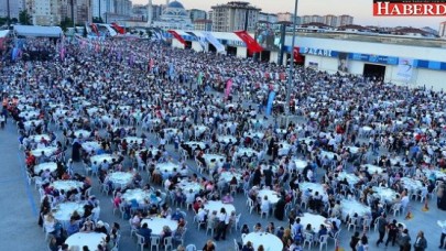 İnce Kadir Gecesi Beylikdüzünde iftara katılacak