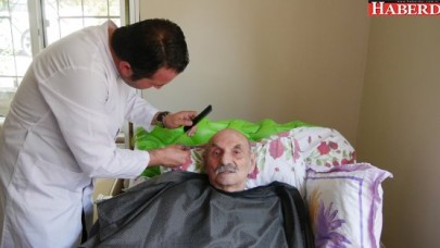 Büyükçekmece Belediyesi’nde evde bayram tıraşı hizmeti