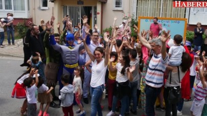 Büyükçekmece sokaklarında çocuk şenliği var!