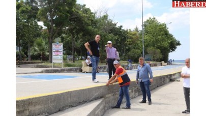 Büyükçekmece Kordonboyu yaz mevsimine hazırlanıyor