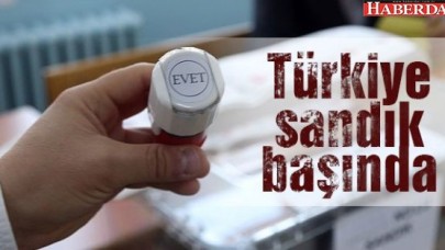 Türkiye sandık başında