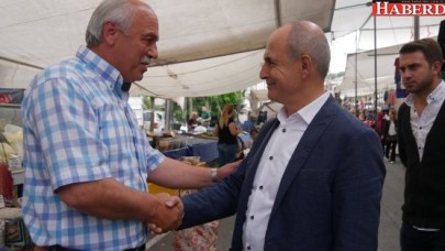 Başkan Akgün’den Tepecik pazarına ücretsiz servis