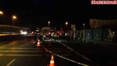 Beylikdüzünde Motosiklet Kazası: 1 Ölü