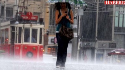 İstanbullular dikkat! Salı günü sağanak yağış var