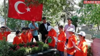 15 TEMMUZ ŞEHİTLERİ KABRİ BAŞINDA ANILDI