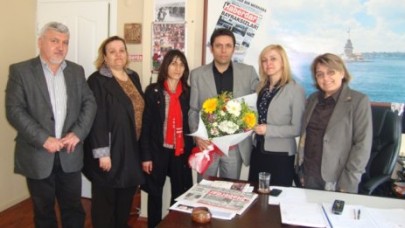 CHP adayı Karaçam’dan HABERDAR’a ziyaret…