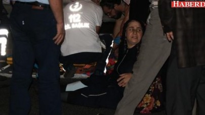 TEMde TIR minibüse çarptı: Yaralılar var