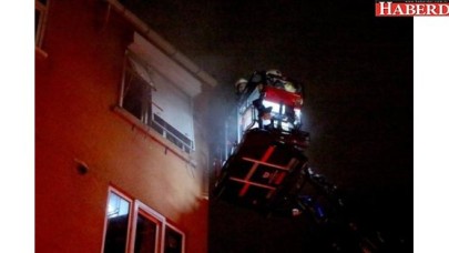 Fatihte korkutan yangın