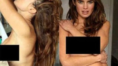 Güzel öğretmeni bu pozlar bitirdi