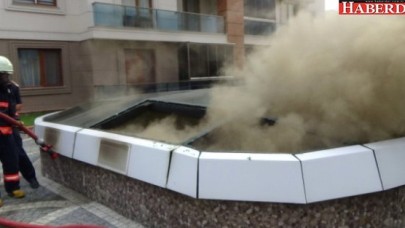 Silivride Saunada Yangın