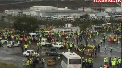 3. Havalimanı işçilerinden eylem