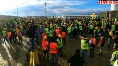 3. Havalimanı İnşaatinda Eyleme Katılan 24 İşçi Tutuklandı