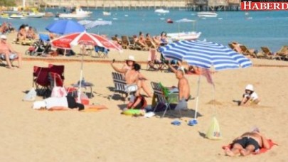 Orada yaz bitmedi: Sahiller doldu taştı