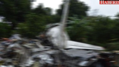 Suudi Arabistanda uçak düştü