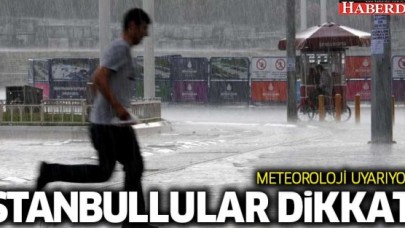 İstanbullular yarına dikkat! Metrekareye 35 kilo yağış düşecek!