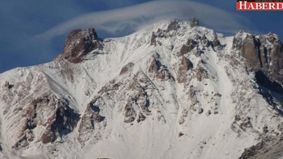 Erciyes beyaza büründü