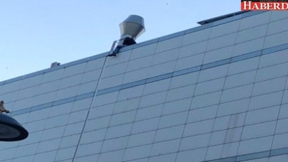 Avm Çatısında İntihar Girişimi