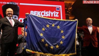 Büyükçekmece Belediyesi’ne Avrupa Şeref Bayrağı Ödülü verildi