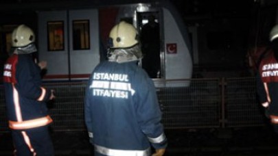 Isınmak için vagon yaktılar