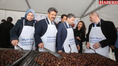 KÜÇÜKÇEKMECE’DE KESTANE FESTİVALİ’NE BÜYÜK İLGİ