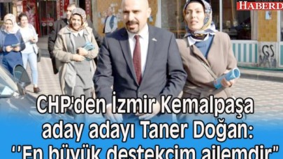 CHPli Taner Doğan İzmir Kemalpaşa için yola çıktı