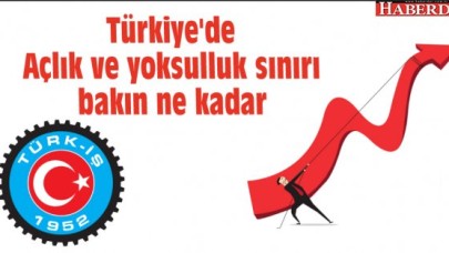 Türkiyede Açlık ve yoksulluk sınırı bakın ne kadar