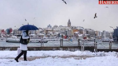 İstanbula kar yağışı başladı!