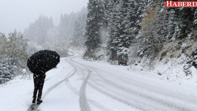 Yoğun kar yağışı nedeniyle eğitime ara verildi!