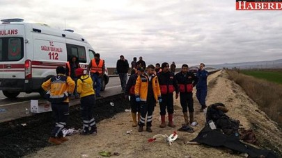 Yolcu Otobüsü Devrildi: 1 Ölü, 20 Yaralı