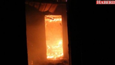 Silivride korkutan yangın